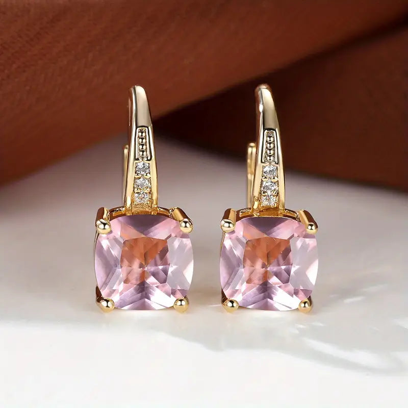 Boucles d'oreilles en pierre mystique