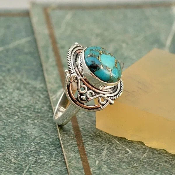 Bague Boho Turquoise