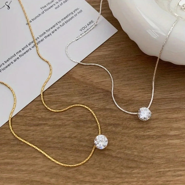 Collier Cléa en moissanite précieux