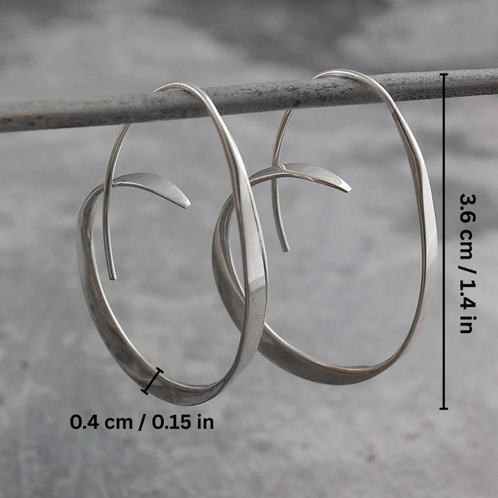 Boucles d'oreilles spirales délice