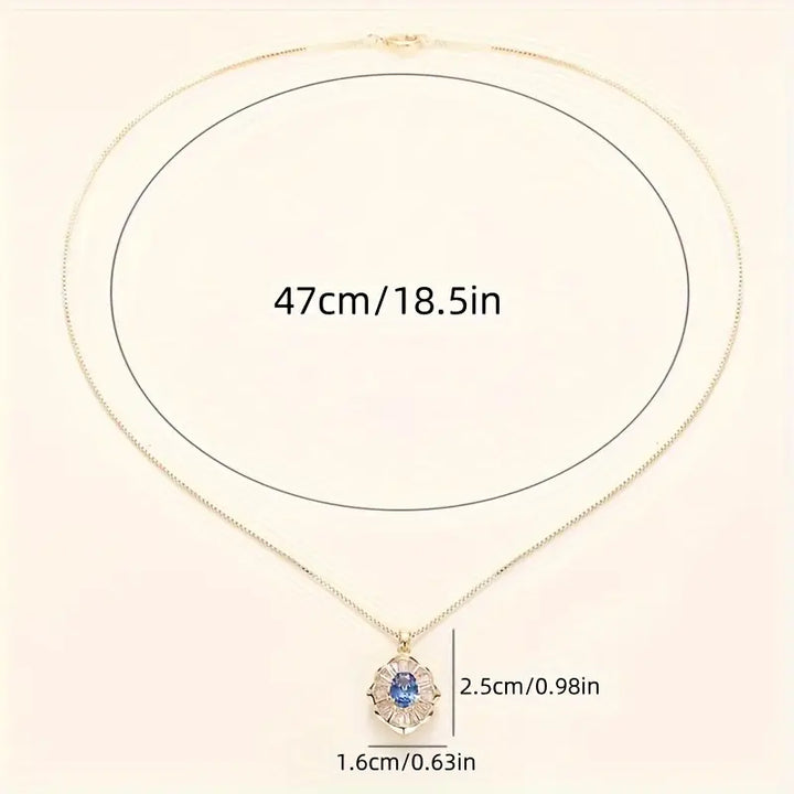 Collier Kavella Noctazure en Or