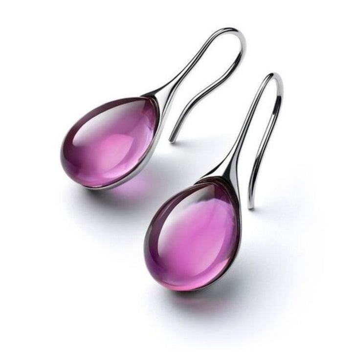 Elara™ | Boucles d'oreilles goutte élégantes en or et argent