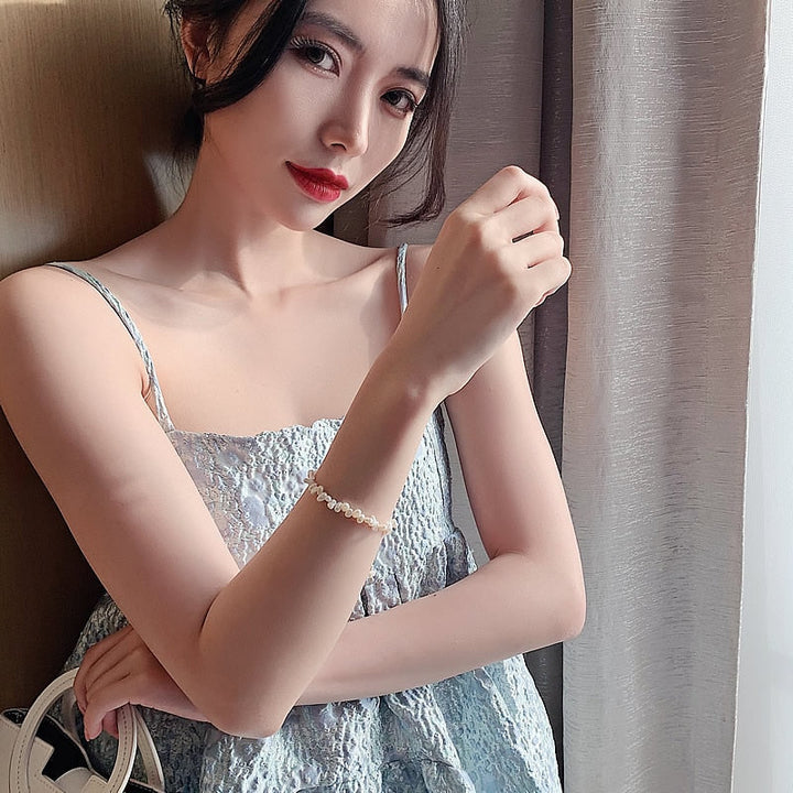 Céleste™ | Bracelet Élégant en Perles - Ajoutez une Touche de Luxe à Votre Style