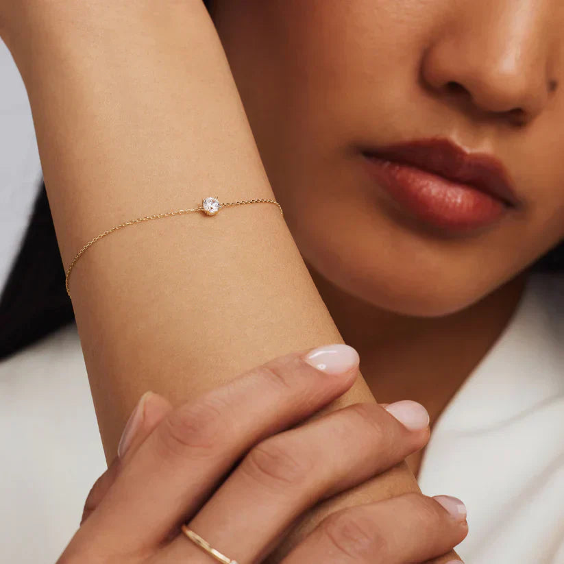 Bracelet en Moissanite