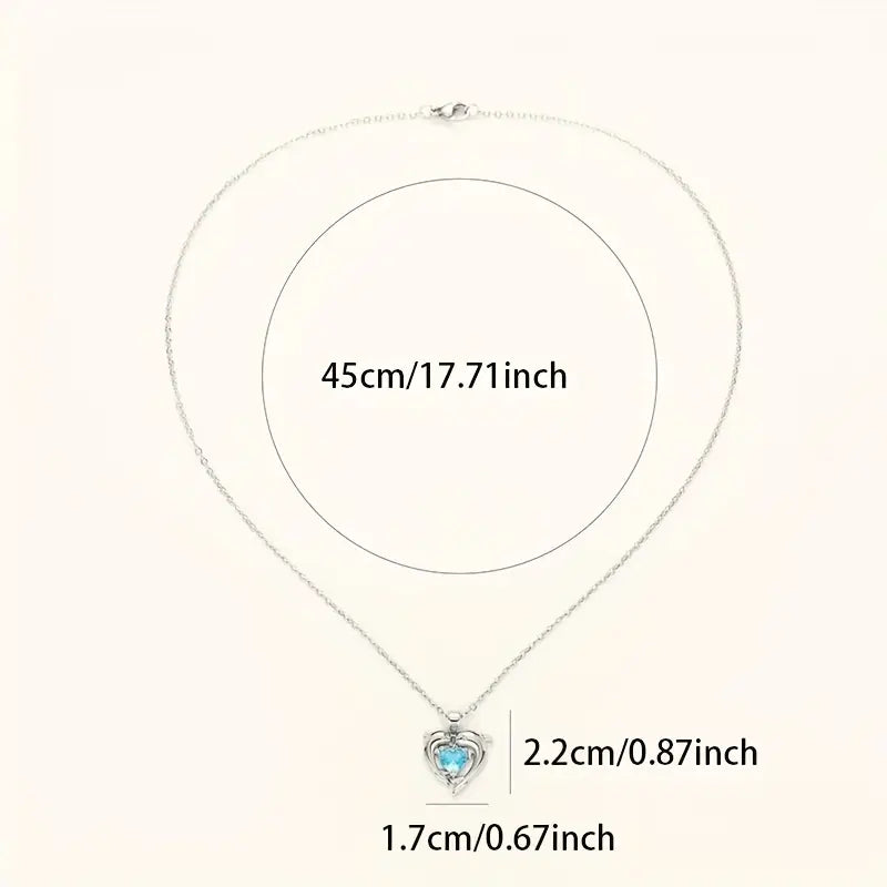 Collier des Jumeaux Oceanheart