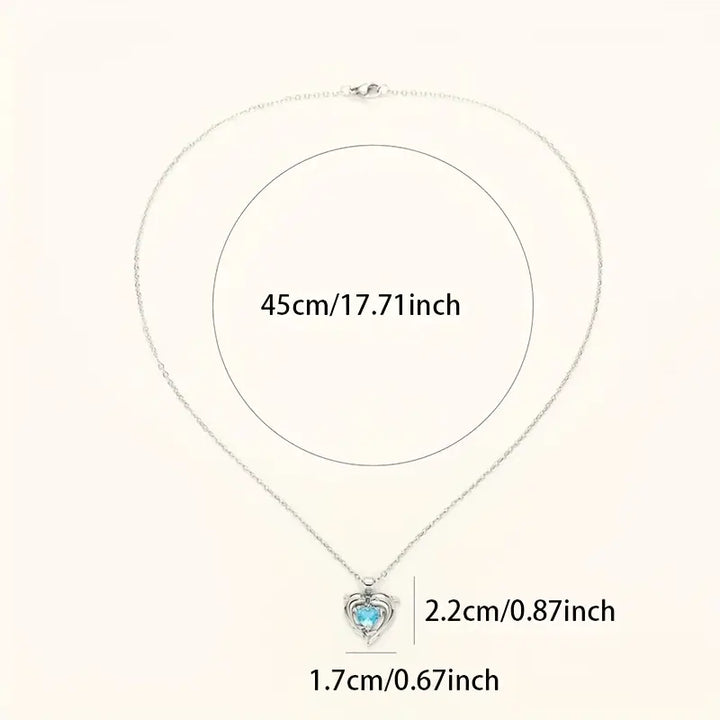 Collier des Jumeaux Oceanheart