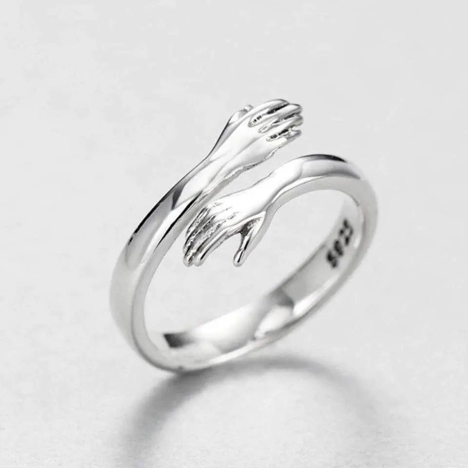Bague ajustable en argent