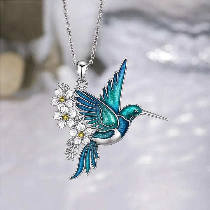 Magnifique Collier Colibri avec Boucles d'Oreilles Bonus – Offre à Durée Limitée