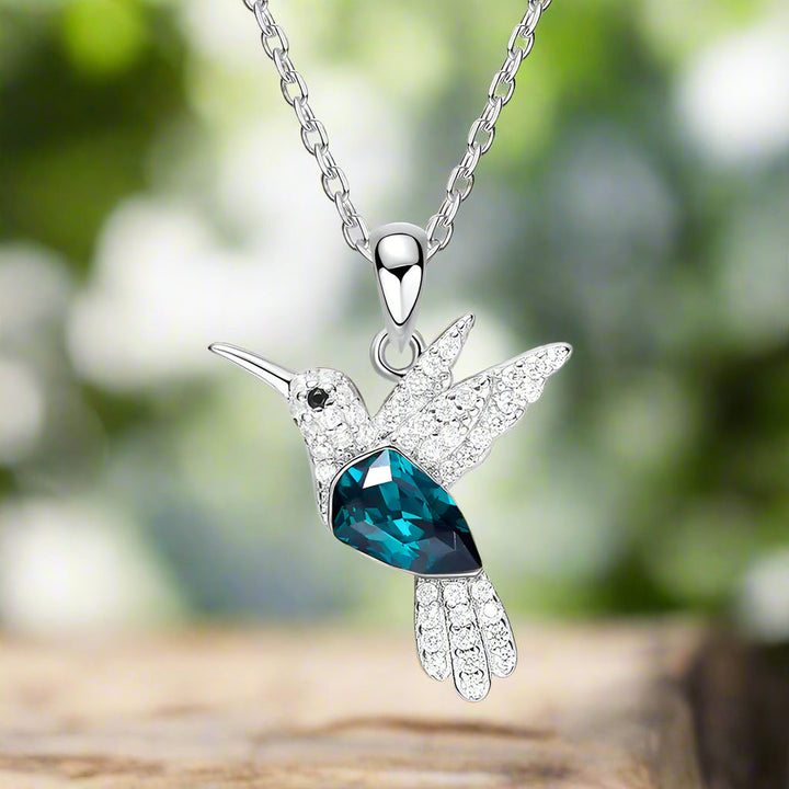 Collier Hummingbird Sparkle avec Zirconia