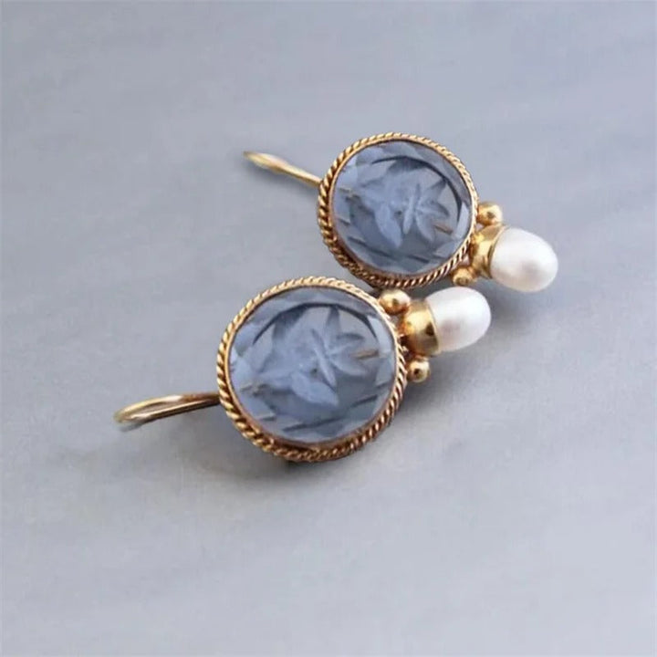Boucles d'oreilles en perles classiques Sophia