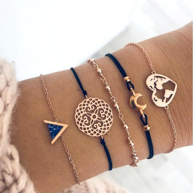 Joy - Pack Premium de 5 Bracelets Uniques